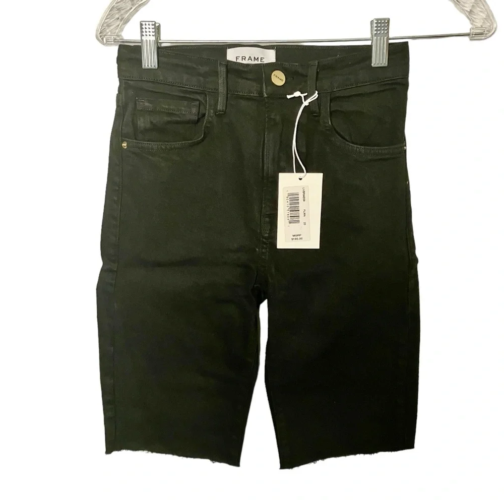 Frame Women’s Bermuda High Shorts size 23 Le Vintage NEW